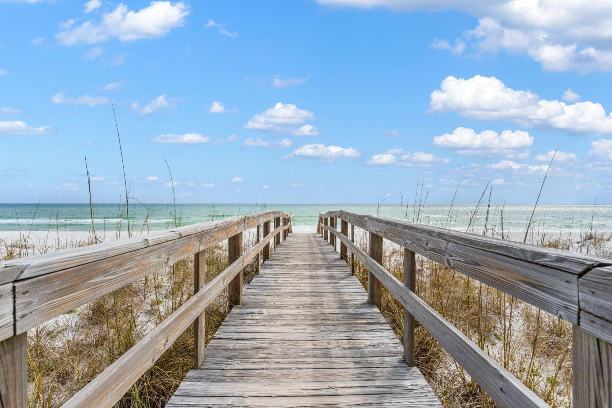 Villas On The Gulf L1- Ocean View Steps To Beach! Пенсакола-Бич Экстерьер фото
