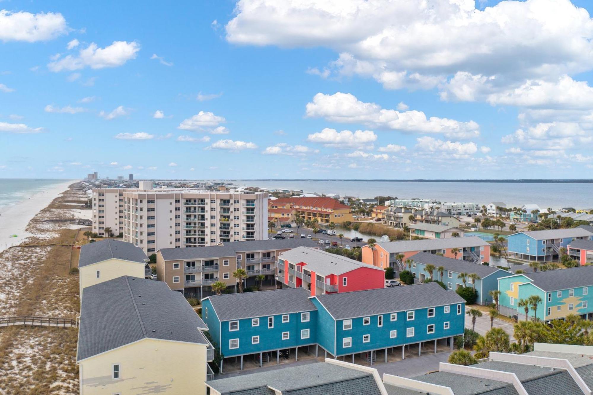 Villas On The Gulf L1- Ocean View Steps To Beach! Пенсакола-Бич Экстерьер фото