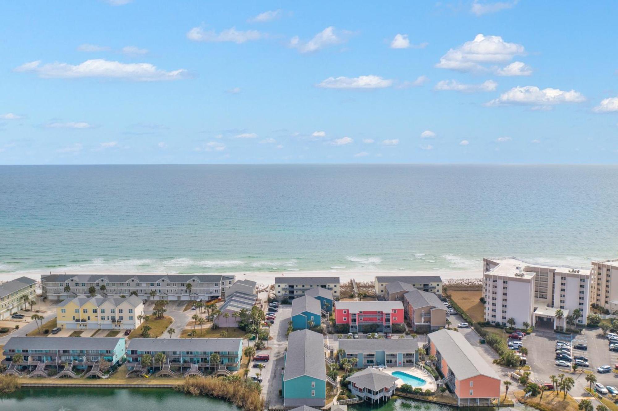 Villas On The Gulf L1- Ocean View Steps To Beach! Пенсакола-Бич Экстерьер фото